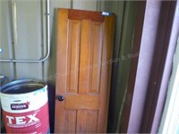 Small wood door 24"x71"