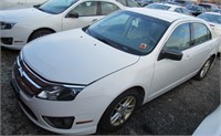 2011 FORD FUSION WHITE 183078 MILES