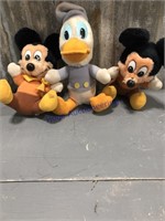 Mickey, Donald Duck stuffed toys