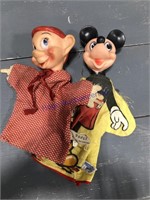 Mickey Mouse, Dopey hand puppets