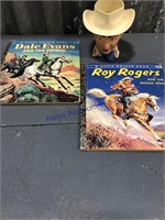 Roy Rogers--cup, book, Dale Evans book
