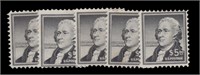 US Stamps #1053 X 5 Mint No Gum