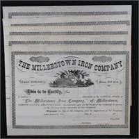 FIVE Millerstown Iron Comapny Lehigh County, Penns