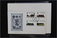 WW Stamps 19 Copecrest Woven First Day Covers