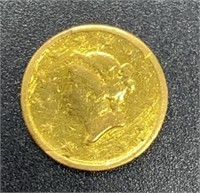 1852 Liberty Head $1 Gold Coin