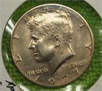 1977 D Kennedy Half Dollar