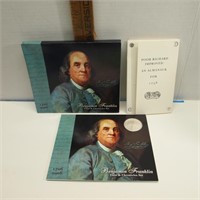 Benjamin Franklin Coin and Chronicles Set