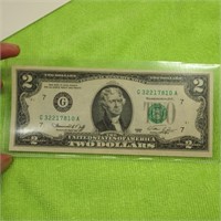 Series 1976 Two Dollar Bill