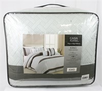 NIOB Casa Platino King 7 Piece Comforter Set