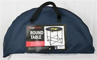 NIOB Folding Round Table in Carry Case