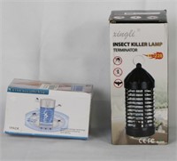 NIOB Two mosquito/insect killer lamps