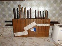 Knives with Holder