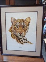 Jim Oliver Leopard  print plate # 18