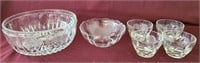 Glassware Bowl Lot (6 pcs)