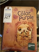 The Color Purple Autographed Book