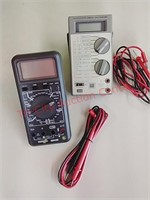 Radio Shack and Carter volt meters