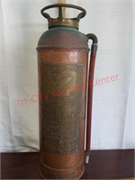 Antique Elkhart Brass Mfg. Co. Fire Extinguisher.