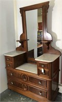 Victorian  marble top dresser