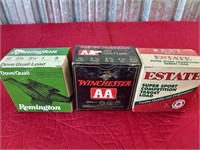 12 GAUGE 2 3/4 IN. FULL 3 BOXES AMMO