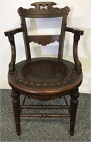 Unique Victorian arm chair