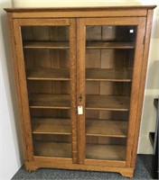 Antique oak bookcase