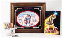 Seagram’s Harlem Globetrotters Ad Mirror +