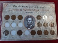 LINCOLN WHEAT- EAR PENNY 1939-1958