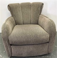 Modern swivel arm chair
