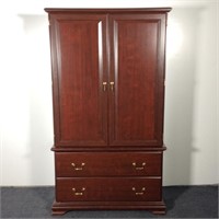 Cherry Finish Wardrobe