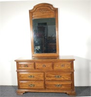 Sumter Cabinet Dresser with mirror
