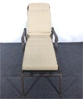 Outdoor Patio Lounger with Cushion
