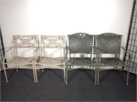 (2) Pairs of Patio Chairs