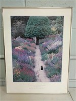 Greg Gawlowski Framed Print, The Garden Cat