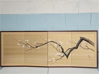 Authentic Japanese Hand-painted Screen