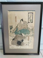 Authentic Japanese Woodblock Print