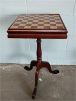 Wooden Chess/Checker Board Set