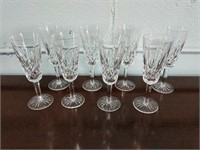 Waterford Crystal Wine Glasses Set of 8
