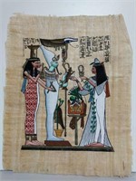 Hand-painted Egyptian Papyrus