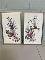 2 Signed Limited Edition Floral Prints
