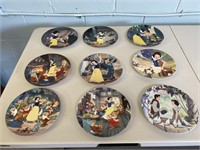 9 Snow White Collector Plates
