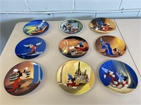 9 Mickey Mouse Collector Plates