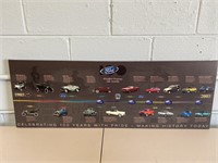 Ford 100 Year Timeline Print