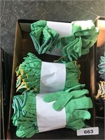 (3) Dozen Gloves - Green