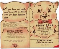 Mercury Dimes in Henry County Savings & Loan Book