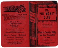 Mercury Dimes in Henry County Savings Book