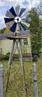 Metal windmill & tower