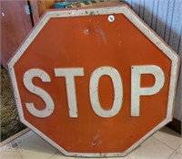 Metal Stop Sign - 24" wide