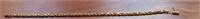 14K Gold Bracelet - 6.4 grams, marking on clasp