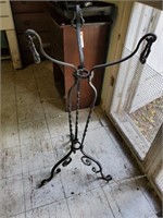 Wrought Iron Plant stand, 36" tall