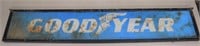 Vintage Goodyear Tin Advertising Sign
